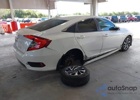 2017 Honda Civic Ex z USA, uszkodzony, nr VIN 19XFC2F74HE006923